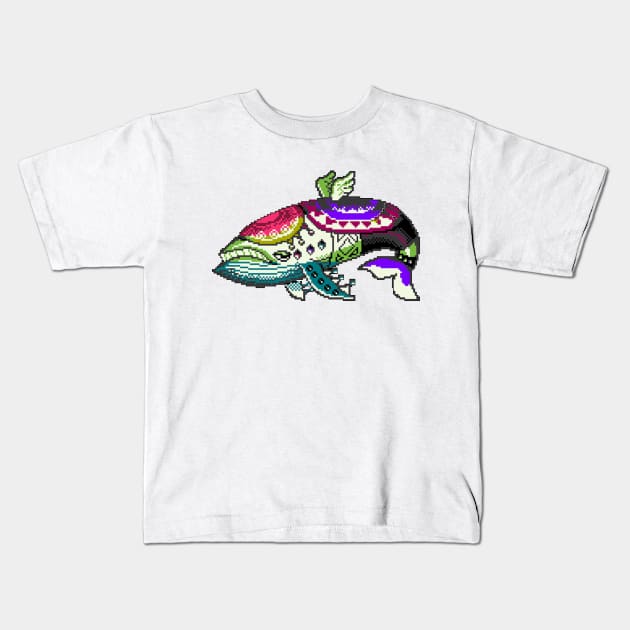 Wind Fish Kids T-Shirt by xartt